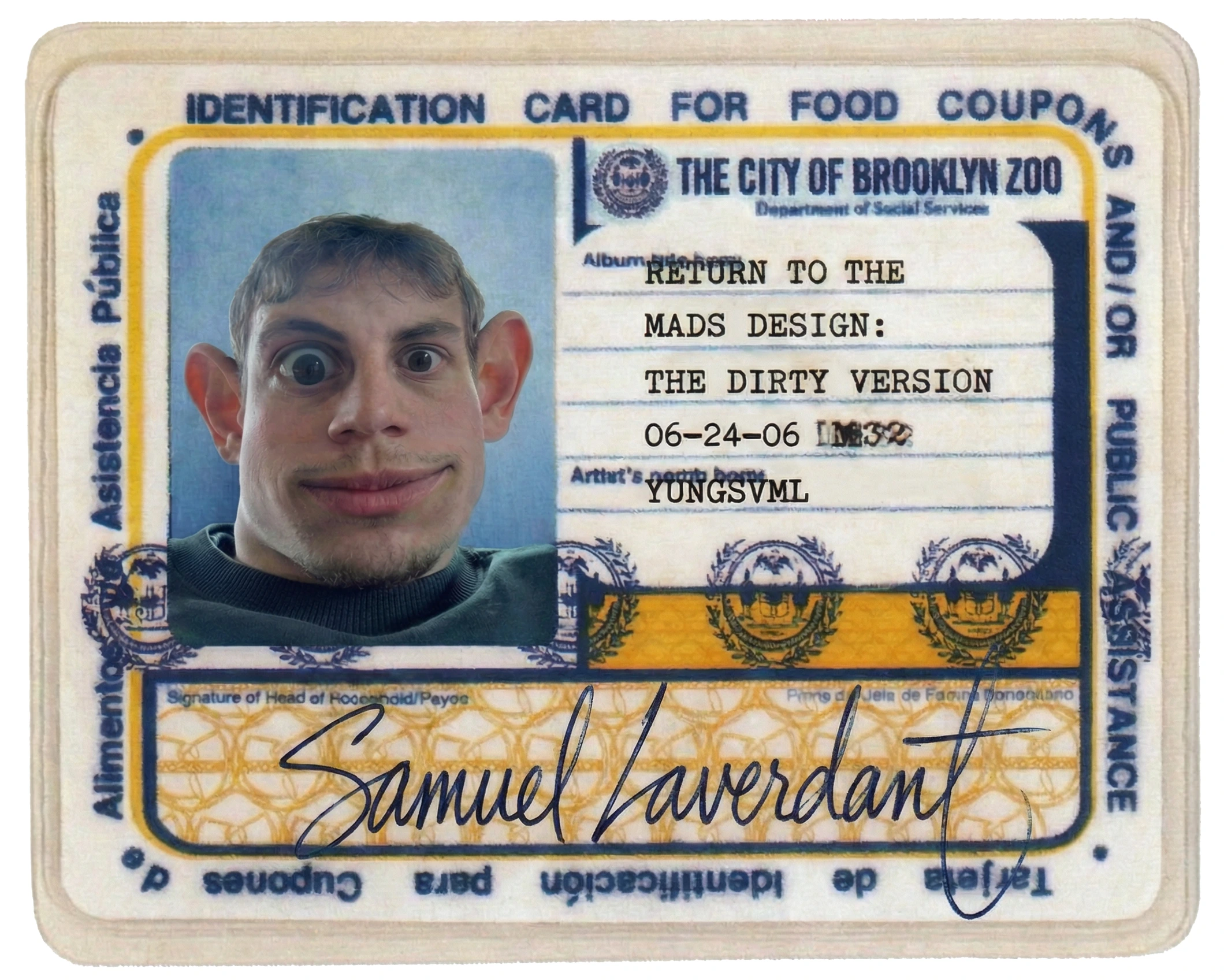 Sam — MADS Design ID Card